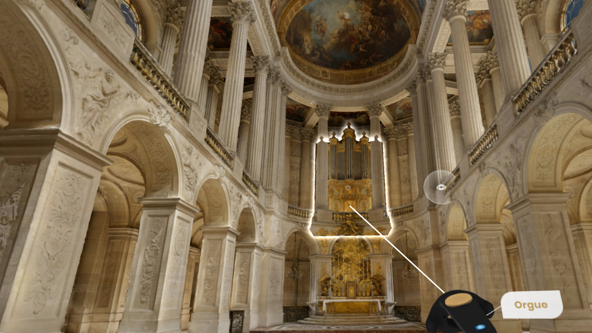 凡尔赛虚拟现实带您游城堡